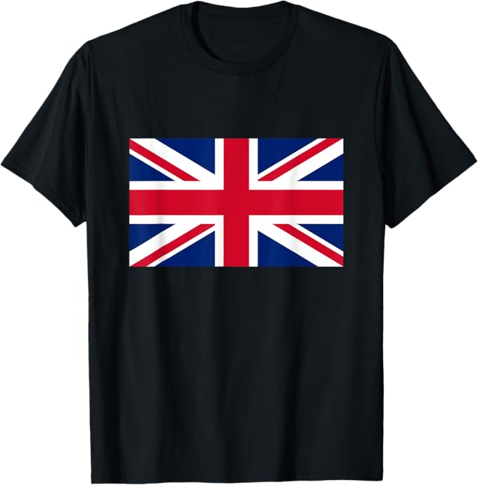イギリス国旗 UK 英国 ユニオンジャック【世界の都市】応援 イベント シンプル メッセージ・面白 Tシャツ