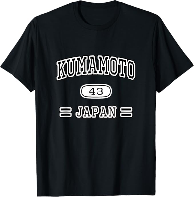 熊本 KUMAMOTO【チームユニフォーム】JIMO-T ジモティ 地元愛 プレゼント お土産 面白い かっこいい Tシャツ