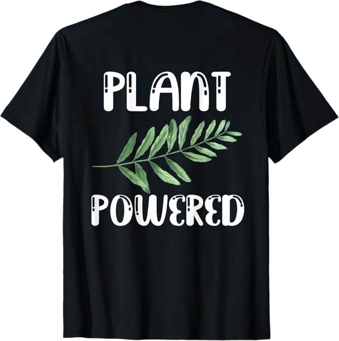 Rakuten - 【楽天スーパーSALE】【バックプリント・背中側】植物駆動のベジタリアンとビーガン Tシャツ