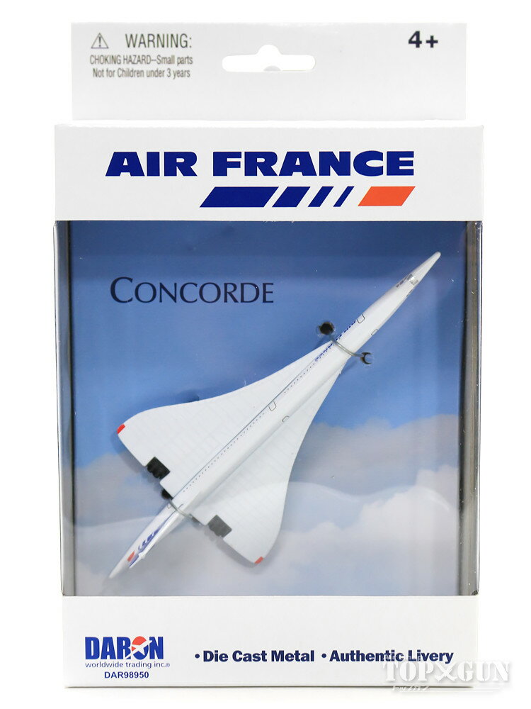 シングルプレーン エールフランス コンコルド　 DARON飛行機/模型/完成品 