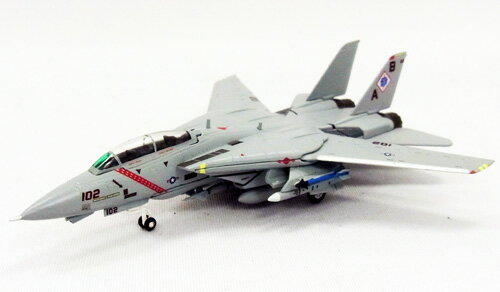 F-14Bトムキャット アメリカ海軍 第102戦闘飛行隊「ダイヤモンドバックス」 00年 AB102 1/200GULLIVER200/ガリバー200飛行機/模型/完成品 