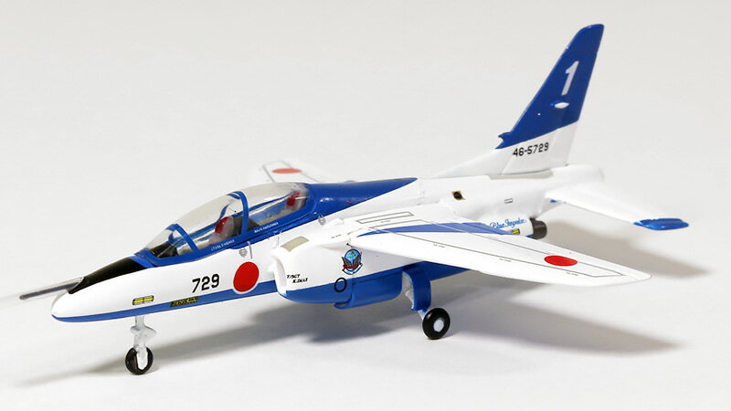 川崎T-4 航空自衛隊 第4航空団 第11飛行隊 アクロバットチーム 「ブルーインパルス」 1番機 46-5729 1/200 ※新金型2015年1月23日発売GULLIVER200/ガリバー200飛行機/模型/完成品 WA22113