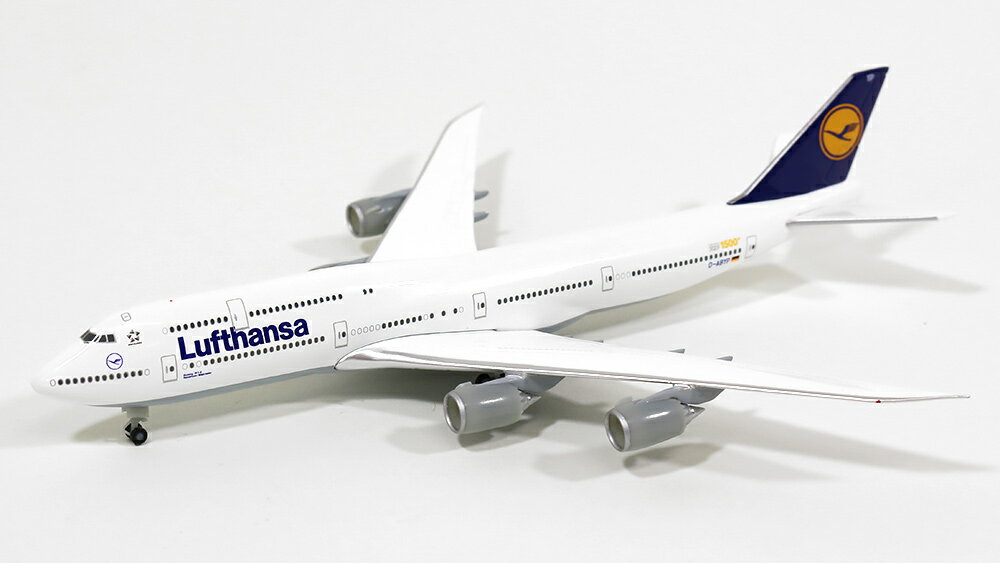 ボーイング 747-8i ルフトハンザドイツ航空 D-ABYP 「1500機目」 1/500 2015年3月21日発売herpa/ヘルパウィングス飛行機 / 飛行機模型 / 模型 / 完成品 / 完成品模型 [516068-003]のサムネイル