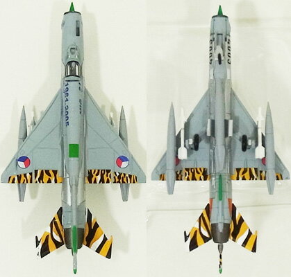 MiG-21MF チェコ空軍 第211戦術飛行隊 引退記念塗装 05年 #4003 1/200 2012年7月17日発売 herpa/ヘルパウィングス飛行機/模型/完成品 [554930]