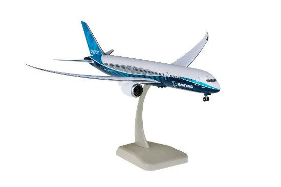ボーイング 787-9 ボーイング社 ハウスカラー 19年バージョン 主翼飛行状態 （ギア／スタンド付属） 1/200 ※プラ製 2020年9月25日未掲載品 hogan Wings/ホーガンウイングス飛行機 / 飛行機模型 / 模型 / 完成品 / 完成品模型 [11274GR]