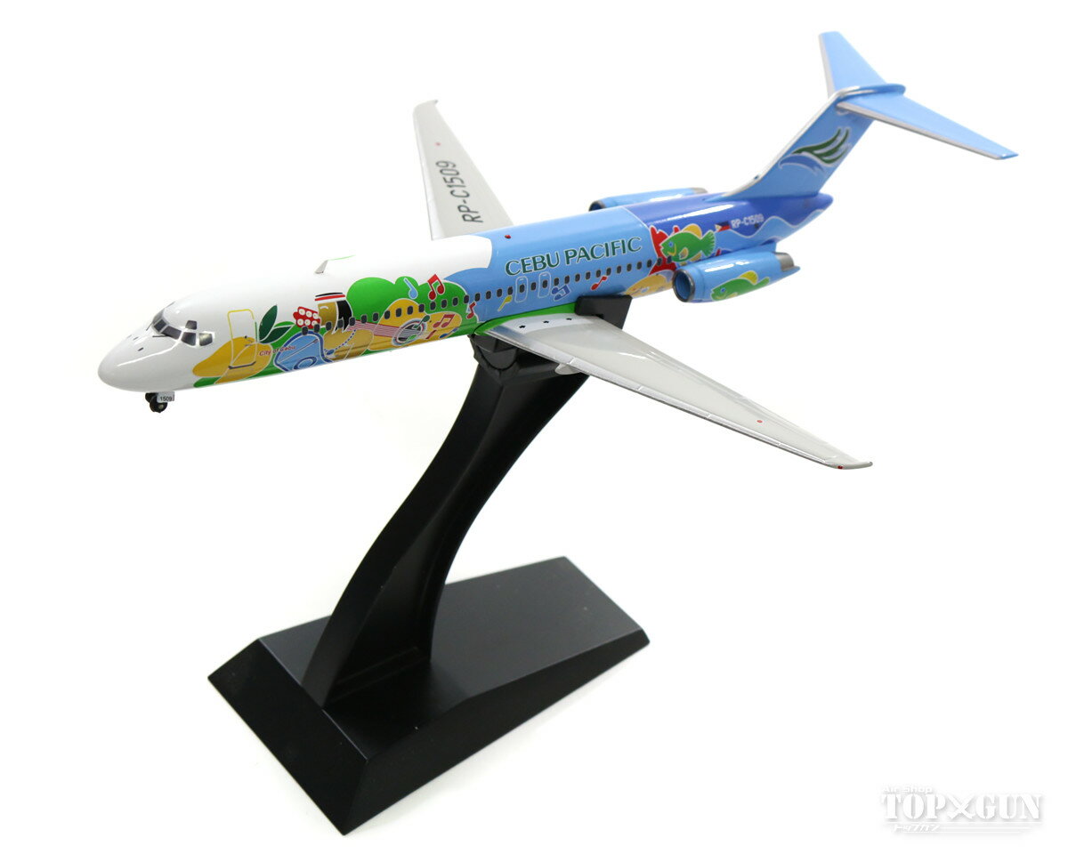 マクドネル・ダグラス DC-9-30 セブパシフィック航空 RP-C1509 (スタンド付属) 1/200 2018年1月31日発売 InFlight200/インフライト200飛行機 / 飛行機模型 / 模型 / 完成品 / 完成品模型 [IFDC91017]のサムネイル