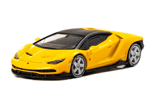 【スーパーセール】CAR-NEL(カーネル) Lamborghini Centenario (Yellow Pearl) 1/64 999台限定生産 CN640025