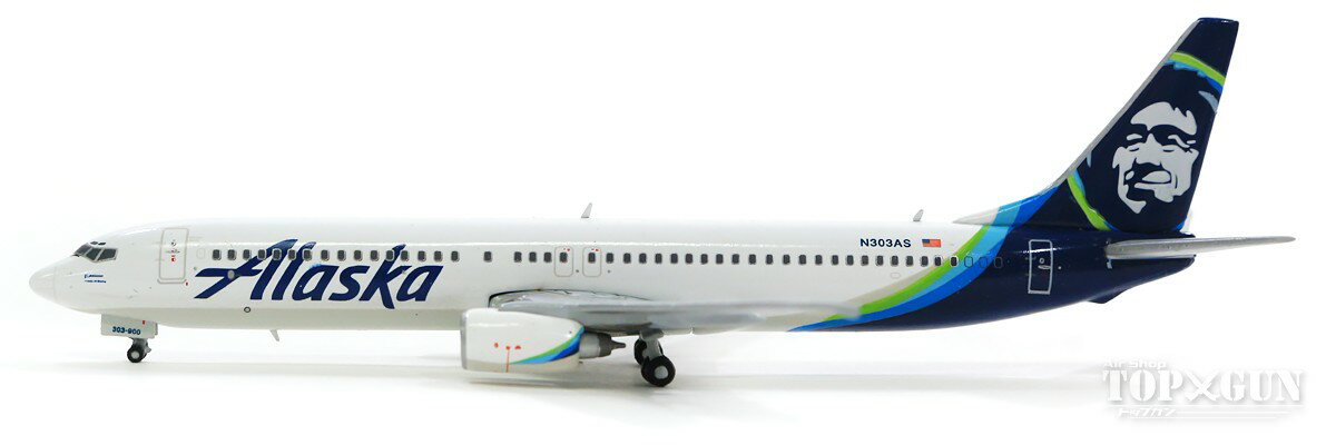 ボーイング 737-900 アラスカ航空 N303AS 1/400 2020年9月17日発売 Gemini Jets/ジェミニジェッツ飛行機/模型/完成品 [GJASA1872] 2