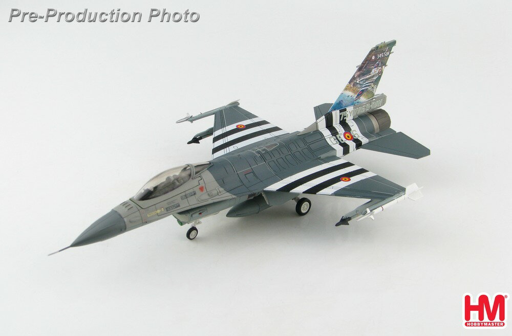 【スーパーセール】F-16AM 「ベルギー空軍349飛行隊 D-DAY75周年」 1/722020年11月20日発売Hobby Master/ホビーマスター飛行機/模型/完成品 [HA3878]