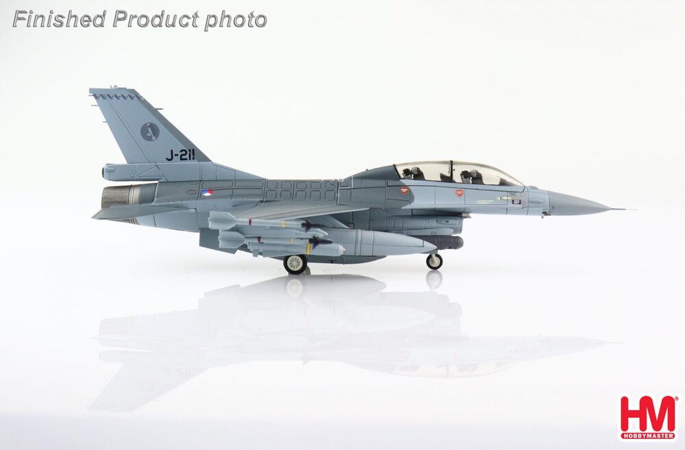 F-16BM (複座型) オランダ空軍 第322飛行隊 06年 1/72 2021年11月12日発売 HobbyMaster (ホビーマスター) 飛行機/模型/完成品 [HA3890]