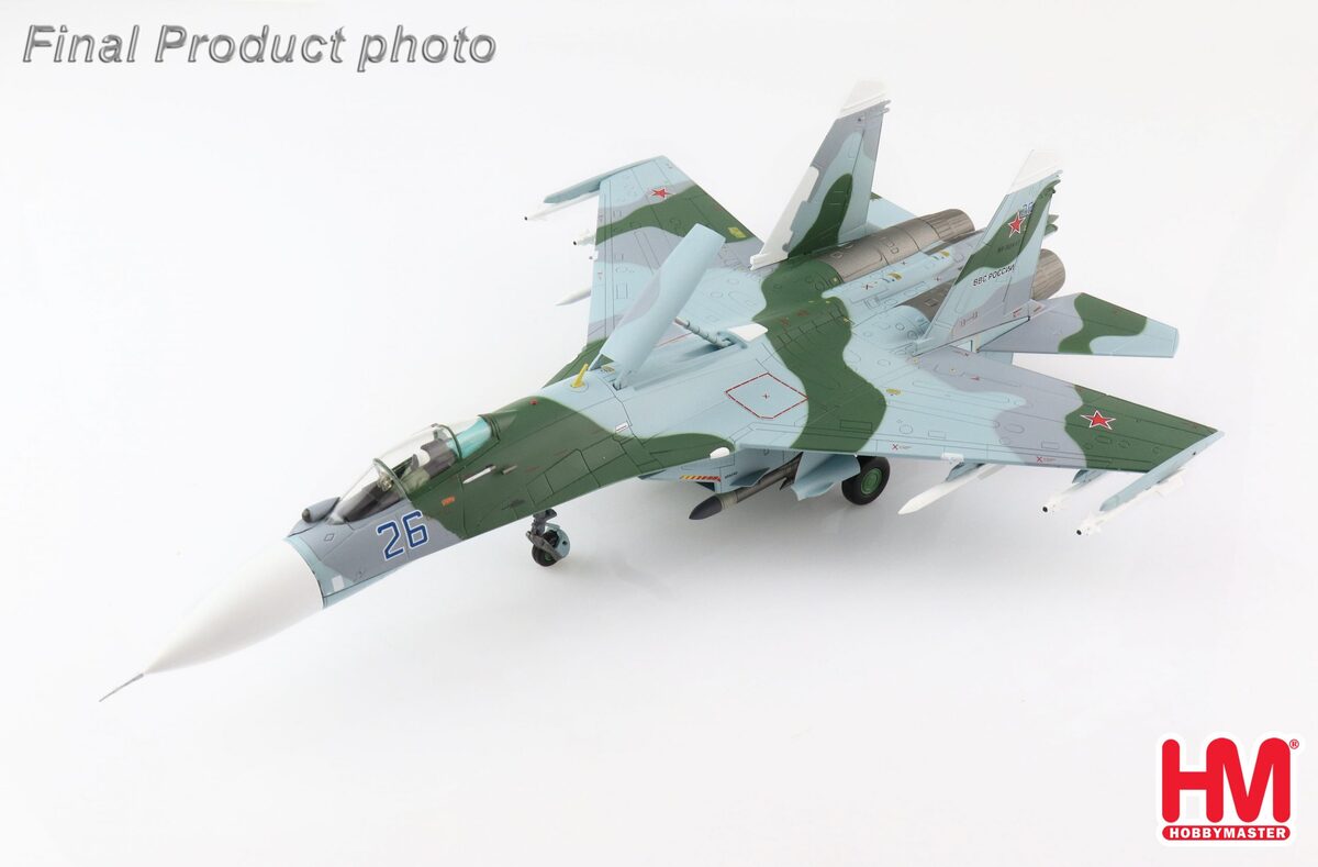 Su-27SM 「フランカーB」 ロシア航空宇宙軍 2016年 #26 1/72 2022年9月29日発売 HobbyMaster (ホビーマスター) 飛行機/模型/完成品 [HA6013]