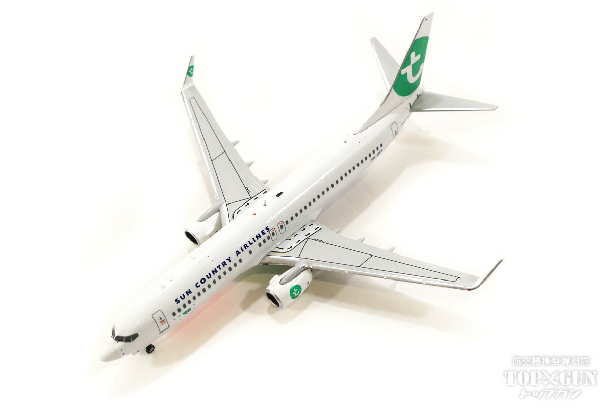 737-800w サンカントリー航空（トランサビア航空からのリース時） 混合塗装 PH-HXB 1/400 2022年8月13日発売 NG Models 飛行機/模型/完成品 [NG58130]