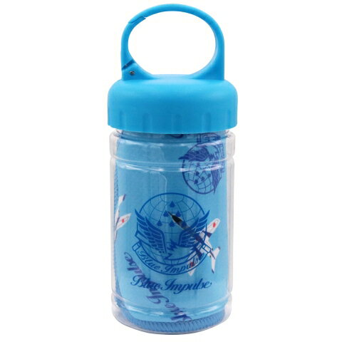 航空自衛隊 ブルーインパルス ボトル入りクールタオル池田工業社飛行機/グッズ [003600090]