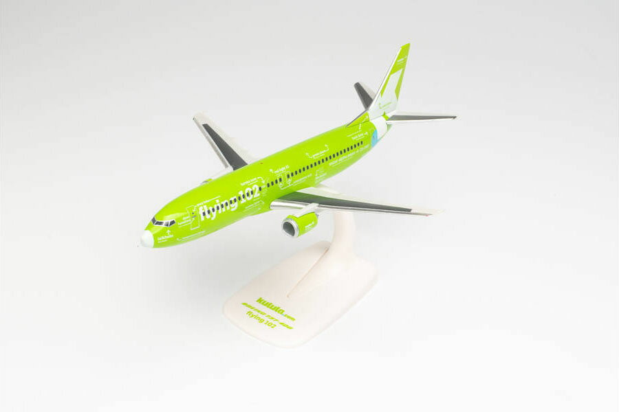 737-400 クルラ 「Flying 102」 ZS-OAP （スナップインモデル・スタンド仕様・ランディングギアなし） 1/180 ※プラ製 2021年4月29日発売 herpaWings（ヘルパ） 飛行機/模型/完成品 