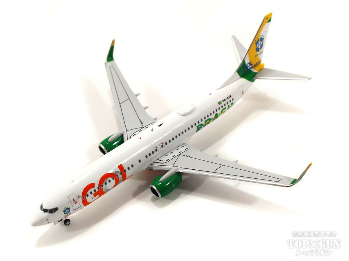 737-800w ゴル航空 特別塗装 「GOL DO BRASIL!／ブラジルサッカー連盟」 PR-GXB 1/400 2023年4月23日掲載 NG Models 飛行機/模型/完成品 [NG58162]