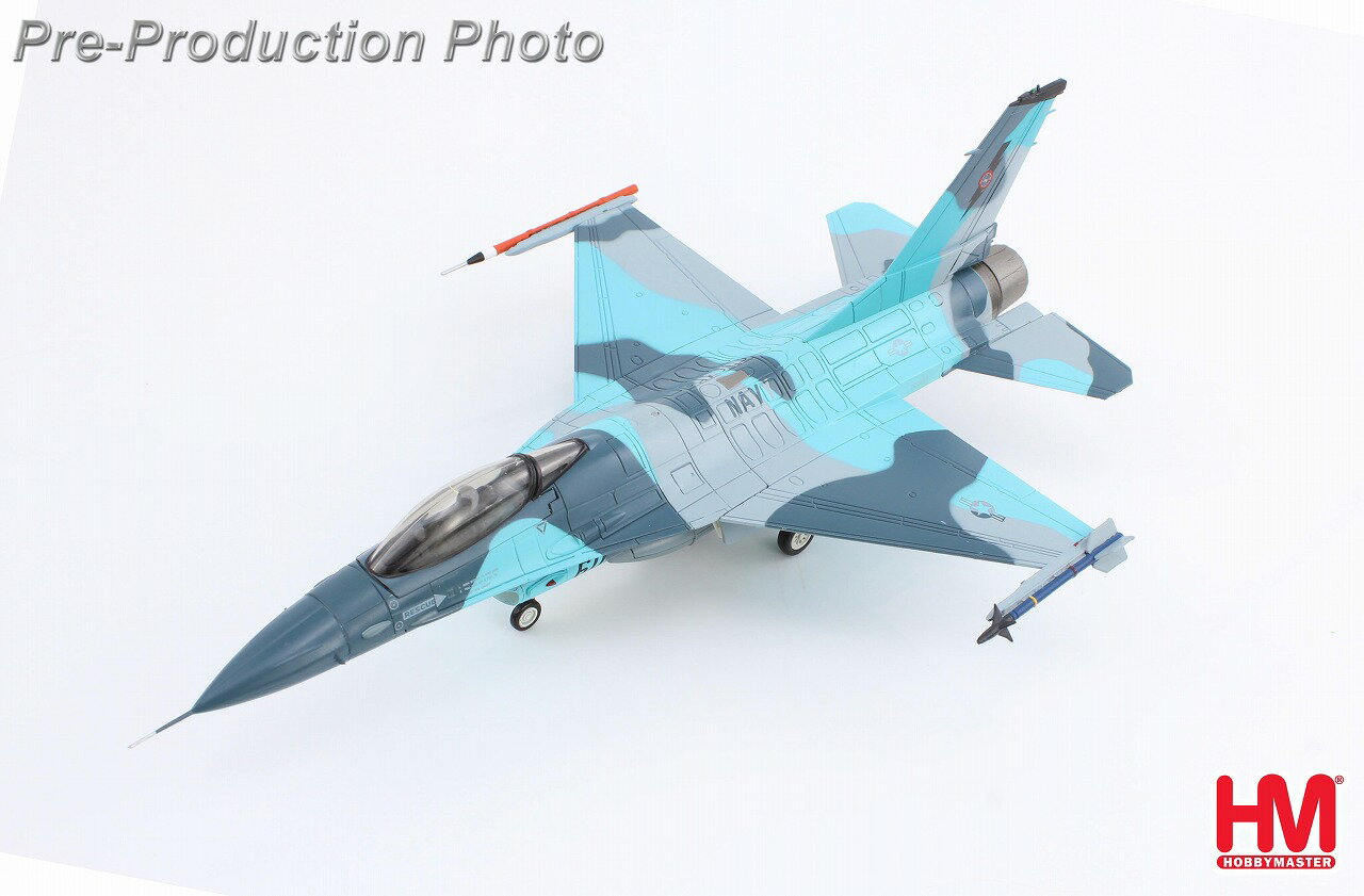 F-16A（ブロック15OCU） アメリカ海軍 攻撃航空戦センター（NSAWC） 2006年-2008年 #60/#920409 1/72 2023年9月21日発売 HobbyMaster（ホビーマスター）飛行機/模型/完成品 [HA38018]