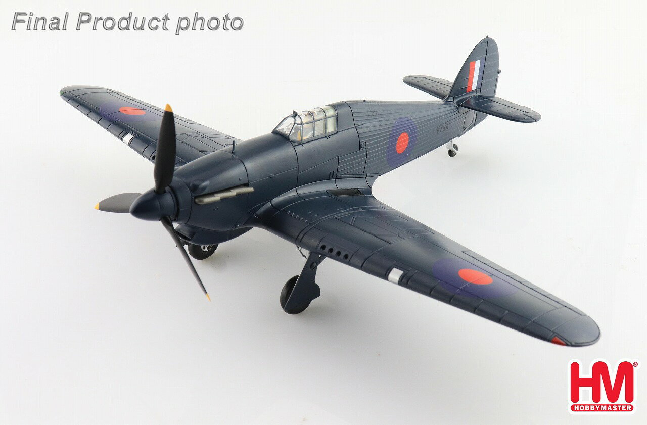 ホーカー ハリケーン MK.1a イギリス空軍 ジョージ・バージェス機 1941年 1/48 2024年1月26日発売 Hobby Master 飛行機/模型/完成品 [HA8614]