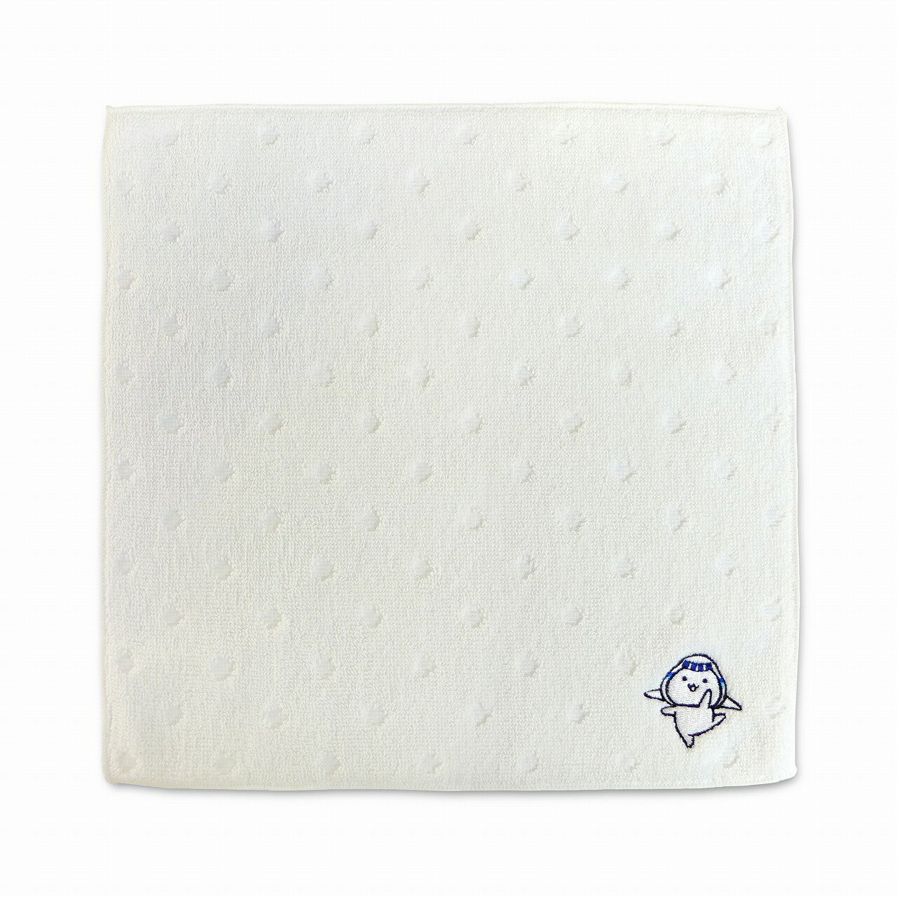そらっち 刺繍入り ハンドタオル 白FUJISEY飛行機/グッズ [11102351]