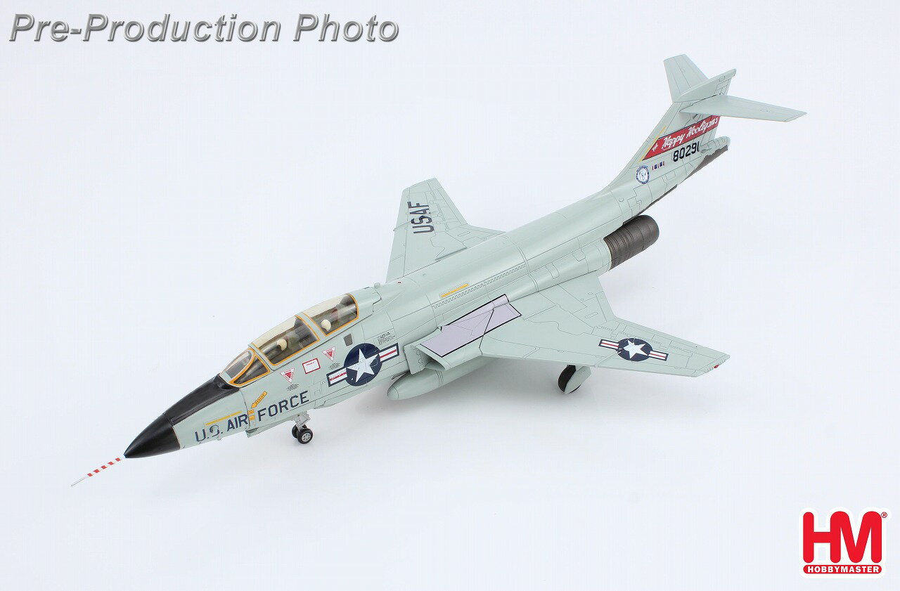 F-101B ブードゥー　アメリカ空軍 ハッピー・フーリガンズ 1975年　1/72 2024年3月15日発売 Hobby Master 飛行機/模型/完成品 [HA3717]