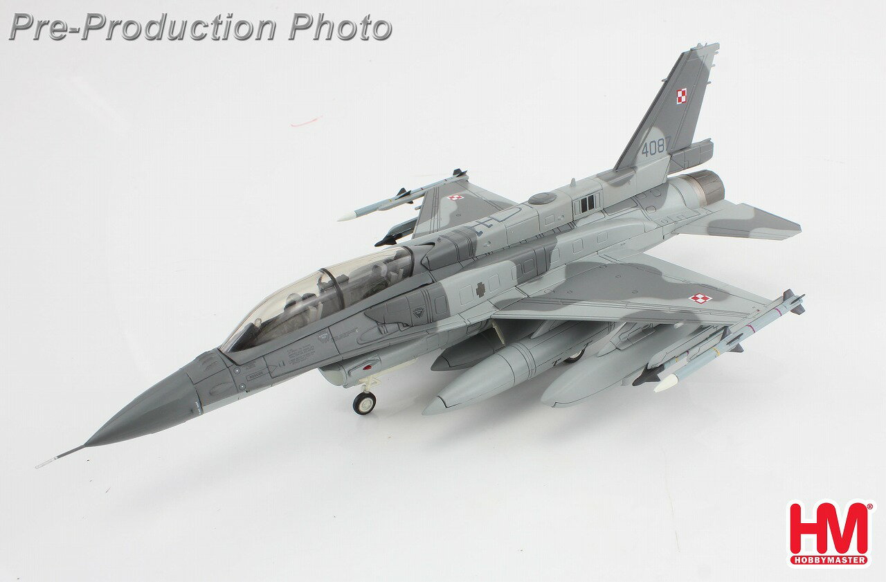 F-16D ポーランド空軍 第31戦術航空軍基地 レッドフラッグ 2012 1/72 2024年11月19日発売 Hobby Master..