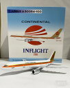 A300B4 コンチネンタル航空 N217EA 1/200 2024年10月30日発売 InFlight200 飛行機 / 飛行機模型 / 模型 / 完成品 /...