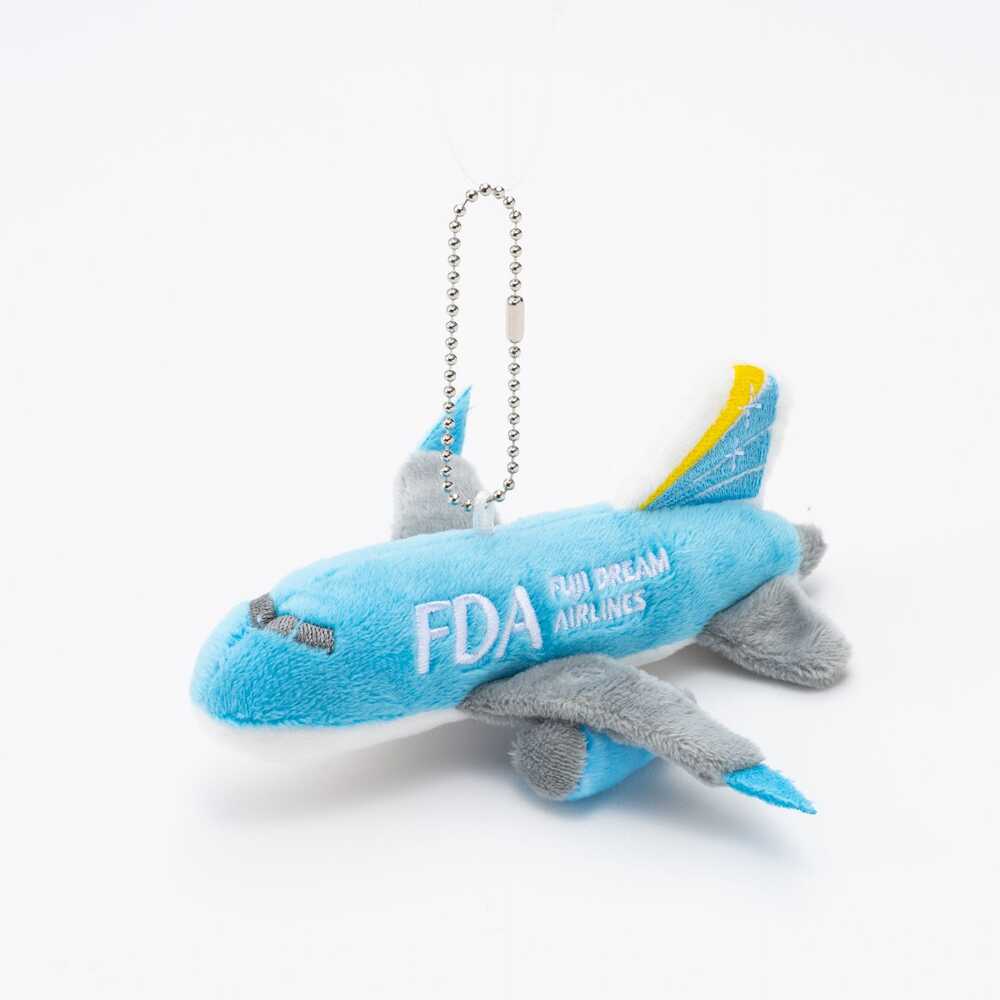 FDAオリジナル 新飛行機ぬいぐるみ ( ライトブルー ) フジドリームエアラインズ [2003302]FDA