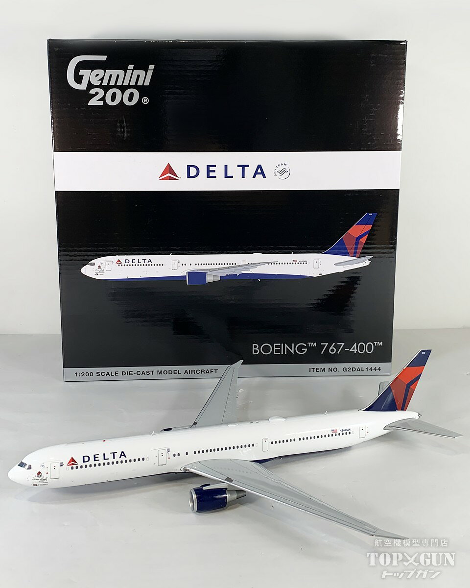 B767-400ER デルタ航空 「 Vince Dooley 」 N842MH 1/200 2026年8月5日発売 Gemini200 飛行機 / 飛行機模型 / 模型 / 完成品 / 完成品模型 [G2DAL1444]