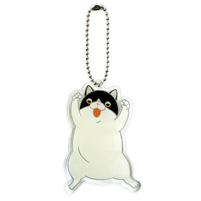 【メール便対応】もちねこ アクリルキーホルダー (ファイト) 新日本プロレス NJPW 高橋ヒロム