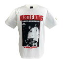 【メール便対応】橋本真也 / ハッスルキング (トルネードバニラホワイト) Tシャツ Hardcore Chocolate / ハードコアチョコレート新日本プロレス NJPW