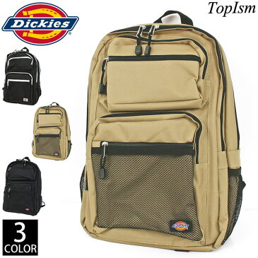 送料無料 Dickies ディッキーズ 2フロントポケット デイパック メンズ リュック リュックサック バックパック B4 PC収納 タブレット 男性 通勤 通学 旅行 レディース 男女兼用 ブランド オシャレ カジュアル 軽量 通販 新作 人気 トップイズム