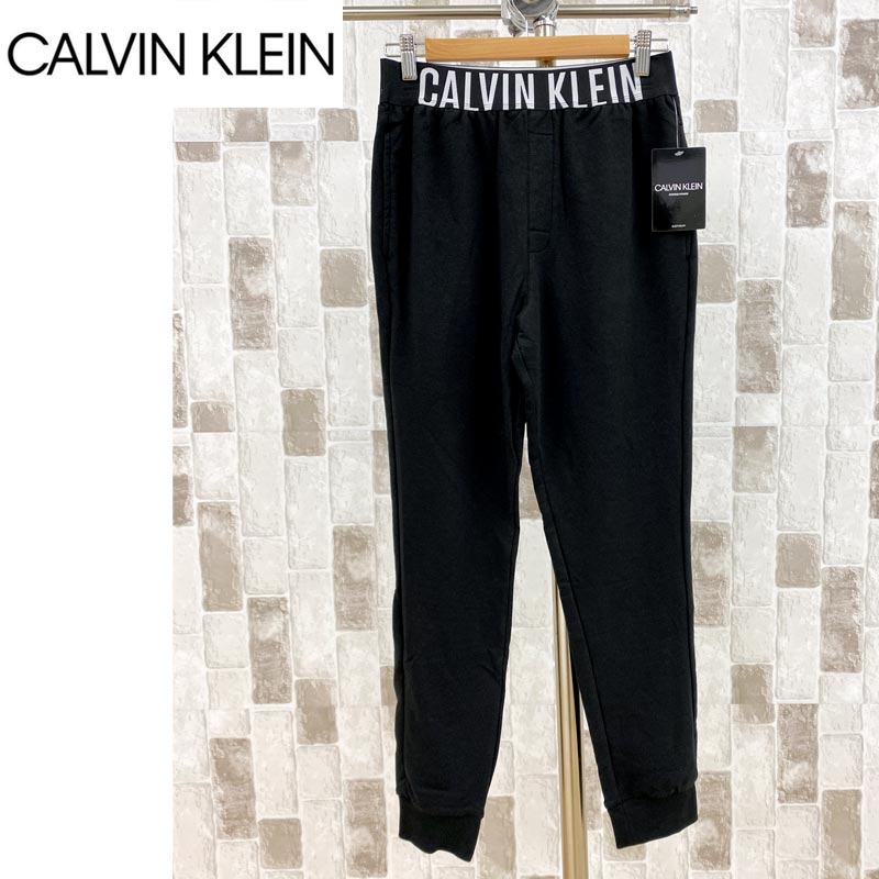 送料無料 Calvin Klein カルバンクラインCK ウエストロゴ スウェット ジョガーパンツ イージーパンツ ルームウェア …