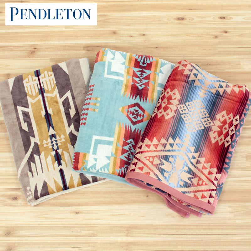 送料無料 PENDLETON ペンドルトン ジャガードバスタオル Jacquard Bath Towels トップイズム