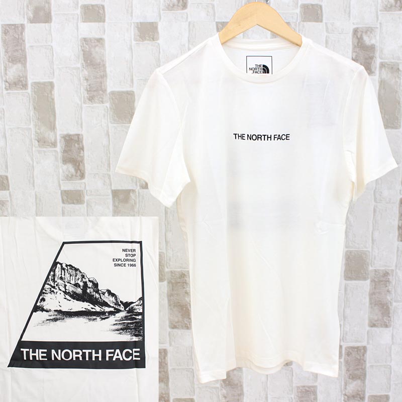 送料無料 THE NORTH FACE ザ ノースフェイス グラフィックバックプリントTシャツ FLASH DRY M Foudation Graphic Tee…