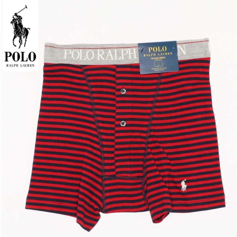 Polo Ralph Lauren 送料無料 POLO RALPH LAUREN ポロ ラルフローレン アイコン 刺繍 ウエストロゴ ストレッチ ボクサーパンツ 下着 アンダーウェア インナー メンズ 小物 トップイズム ゆうパケ