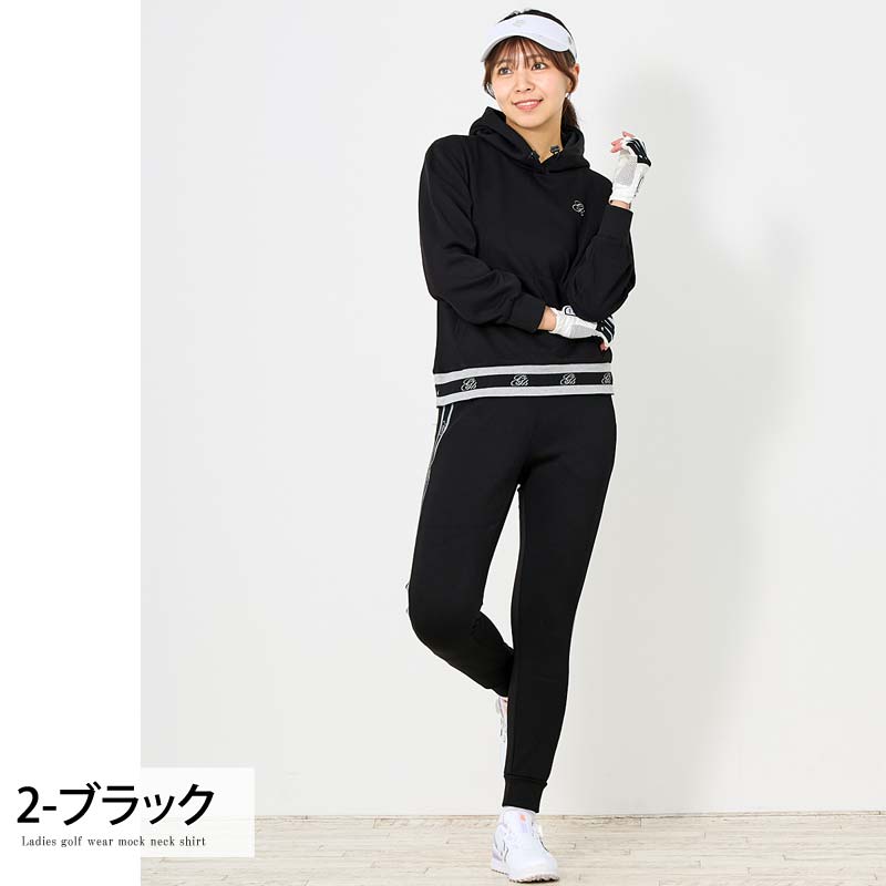 レディースゴルフウェア　セットアップ　L／Mサイズ　黒 楽天市場】セットアップ レディース（カラーブラック）（ウェア