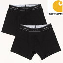 送料無料 Carhartt カーハート コットントランクス 2枚組 2P Cotton Trunks 通販 新作 おすすめ トップイズム