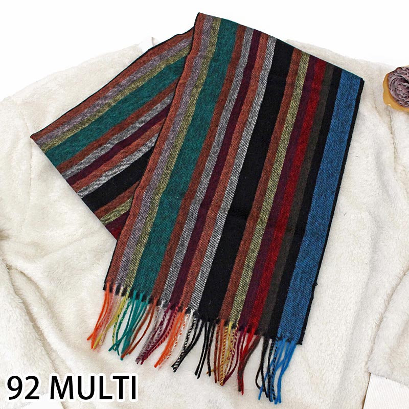 送料無料 PAUL SMITH ポールスミス スカーフ マフラー ストール ストライプ マルチ...