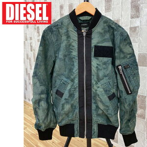 送料無料 DIESEL ディーゼル MA-1 ブルゾン ボンバージャケット ビンテージナイロン「J-SOULY-TYE」メンズ ブランド 秋 冬 おすすめ おしゃれ 通販 トップイズム