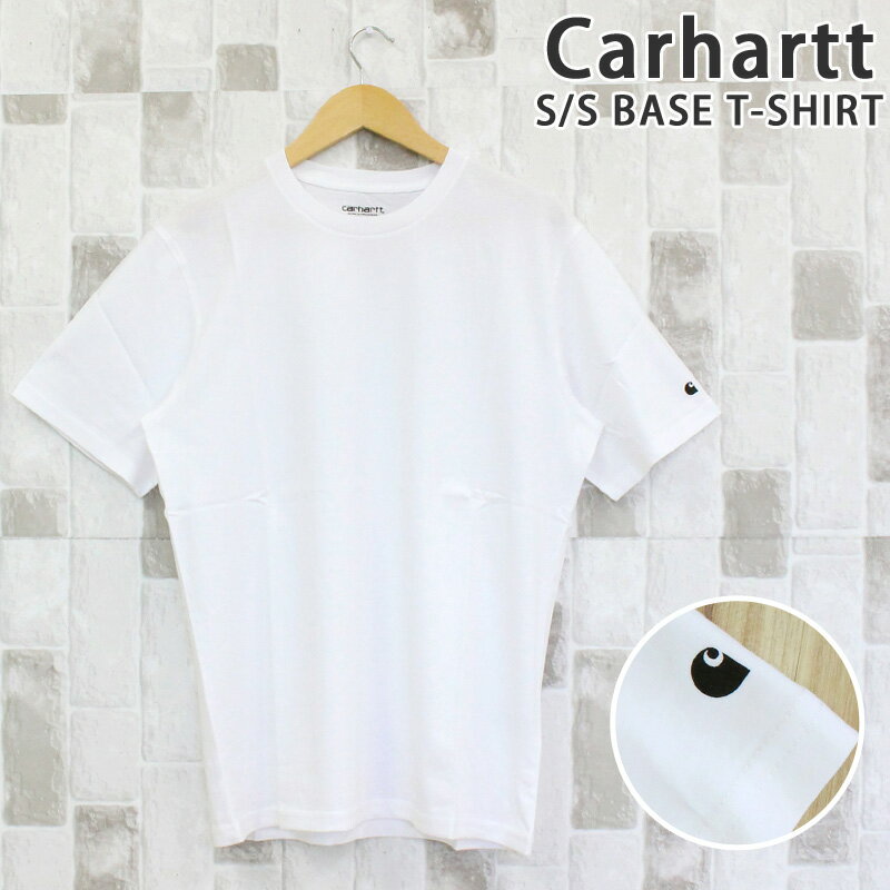 Rakuten - 送料無料 Carhartt カーハート WIP CロゴベースTシャツ S/S Base T-Shirt I026264 クルーネックTシャツ 半袖 トップス メンズ ブランド ゆうパケ