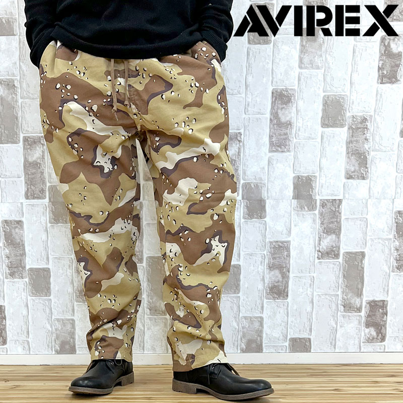 送料無料 AVIREX アヴィレックス ユーティリティ イージー パンツ / UTILITY EASY PANTS ボトムス ロングパンツ コッ…