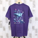 送料無料 HUF ハフ スペース ドルフィンズショート スリーブ T シャツ SPACE DOLPHINS WASHED S/S TEE クルーネック 半袖Tシャツ トップス おすすめ おしゃれ 通販 春 夏 服 トップイズム ゆうパケ