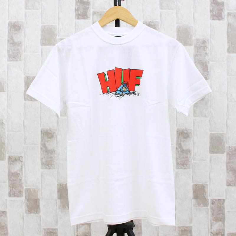 送料無料 HUF ハフ ザ ドロップクルーネックTシャツ The Drop S/S Tee トップス おすすめ おしゃれ 通販 春 夏 服 ト…