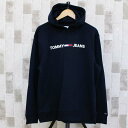 送料無料 TOMMY HILFIGER トミー ヒルフィガー TOMMY JEANS トミージーンズ フロントロゴ 裏起毛 スウェットパーカー Tj Horizon Po Hoodie トップイズム