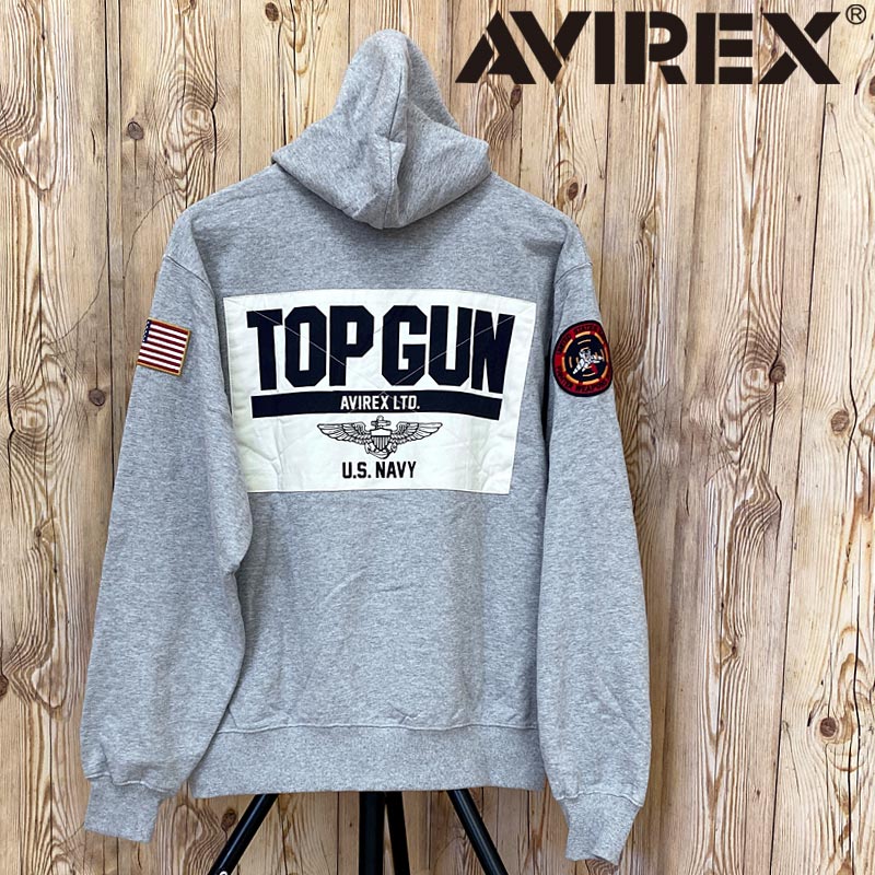 ̵ AVIREX å LONG SLEEVE ZIP PARKA DUST DEVILS 783-3931012 ȥåץ TOP GUN å ΢  ѡ åץå HOODIE աǥ Ĺµ ȥåץ ȥåץ