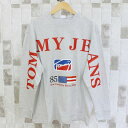 送料無料 TOMMY HILFIGER トミー ヒルフィガー TOMMY JEANS トミージーンズ スケーター モダンスポーツ ロゴ ロングスリーブTシャツ ロンT 長袖 トップス トップイズム ゆうパケ