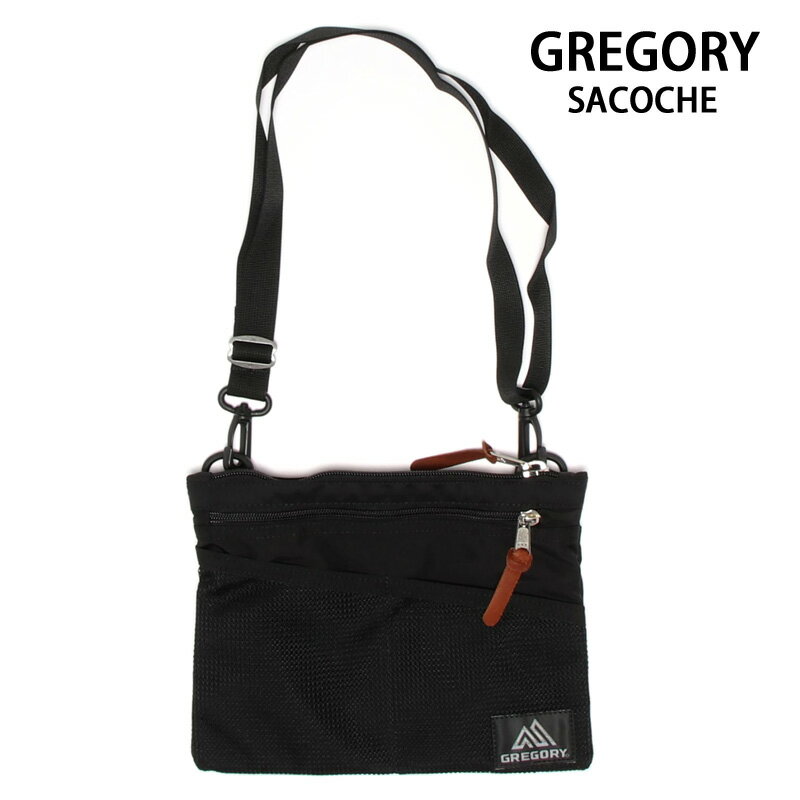 送料無料 GREGORY グレゴリー クラシックサコッシュ Classic Sacoche M 109457 鞄 2L バッグ メンズ レディース 男女兼用 ブラック 黒 ブランド トップイズム ゆうパケ