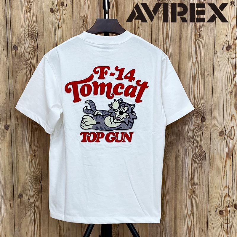 送料無料 AVIREX アヴィレックス SAGARA TOM CAT 半袖Tシャツ アビレックス トップス メンズ ブランド おすすめ おし…