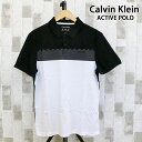 送料無料 Calvin Klein カルバンクライン CK アイコニック パイピング ブロック アクティブ ポロシャツ ss iconic piping blocked active polo メンズ ブランド トップイズム ゆうパケ