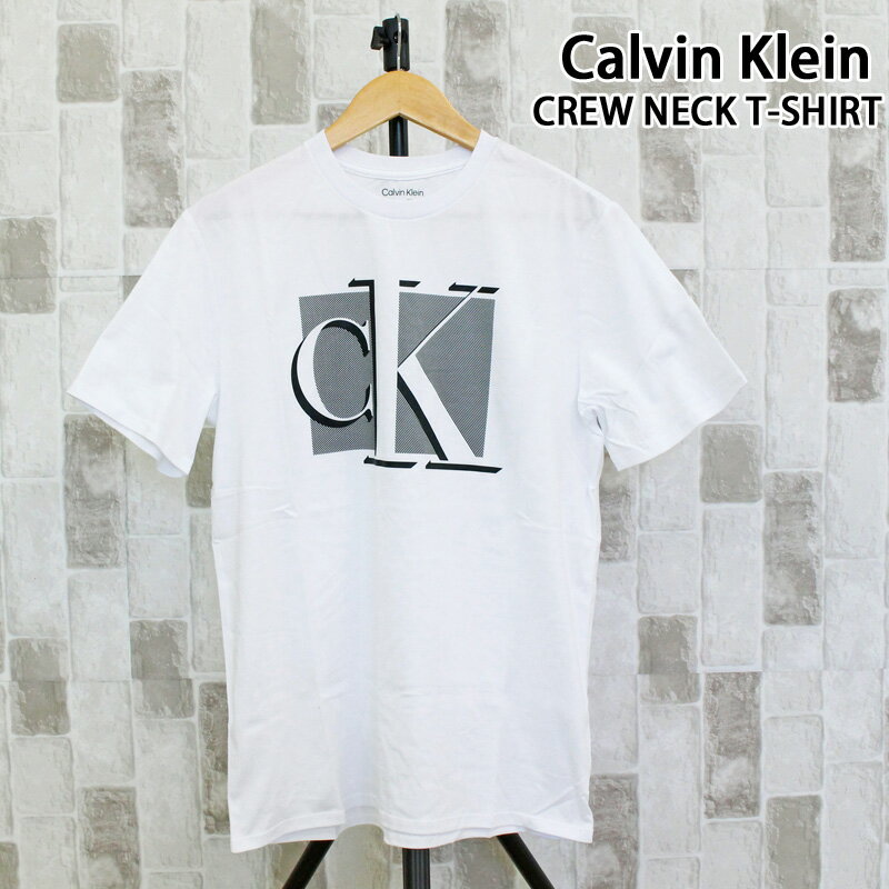 送料無料 Calvin Klein カルバンクライン CK ビッグロゴクルーネックTシャツ メンズ ブランド トップイズム ゆうパケ