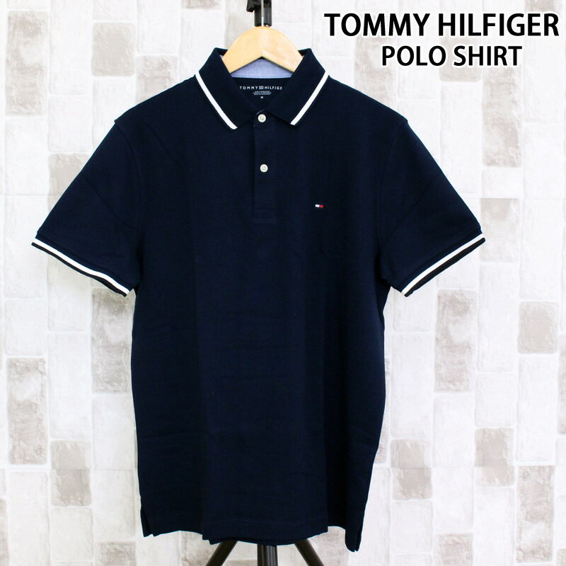 送料無料 TOMMY HILFIGER トミー ヒルフィガー リチャードティップ 半袖ポロシャツ RICHARD TIPPED SS POLO メンズ ブランド トップイズム ゆうパケ